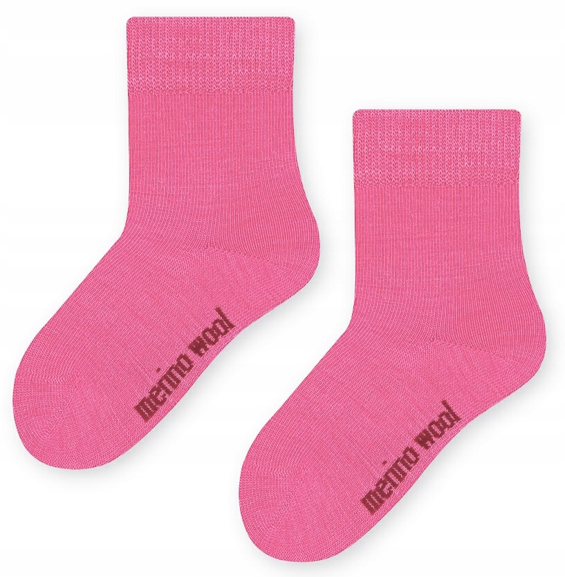 

Steven skarpety Merino Wool 130 ciemny róż 26-28