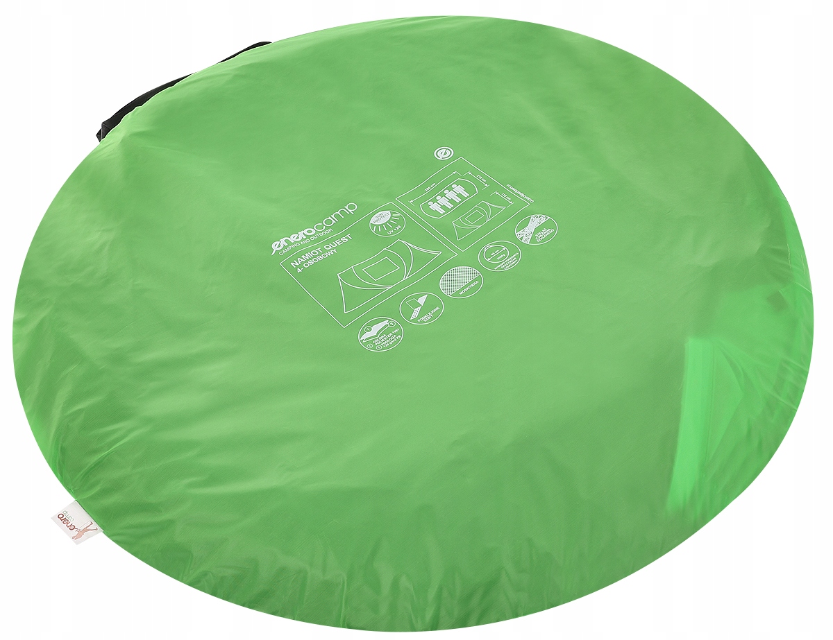 NAMIOT TURYSTYCZNY QUEST 4-OSOBOWY 280x210x115CM SAMOROZKŁADAJĄCY ENERO Liczba osób 4