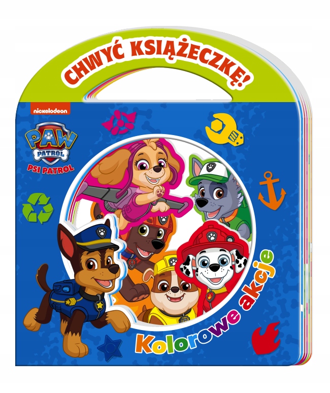 

Psi Patrol Chwyć książeczkę! Kolorowe akcje Kd