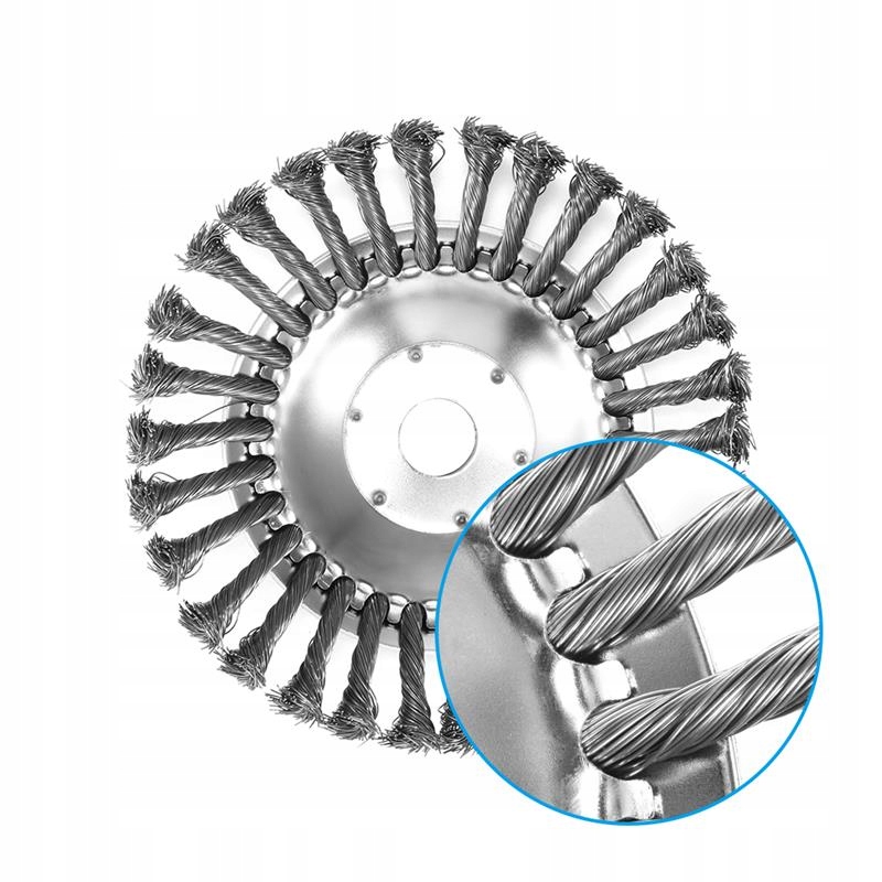 SZCZOTKA DRUCIANA TARCZA DO KOSY CHWASTY 19 CM Kod producenta SZCZOTKA DRUCIANA TARCZA DO KOSY CHWAST