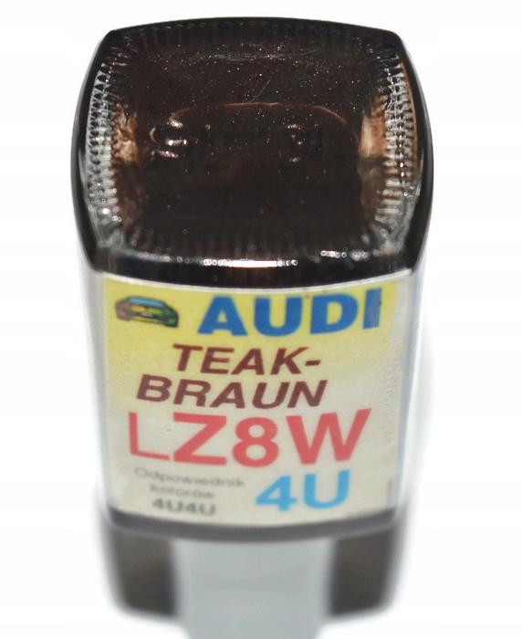 Zaprawka do rys 10ml Audi Vw Seat Z8W LZ8W 4U Teak Brown Moccabraun