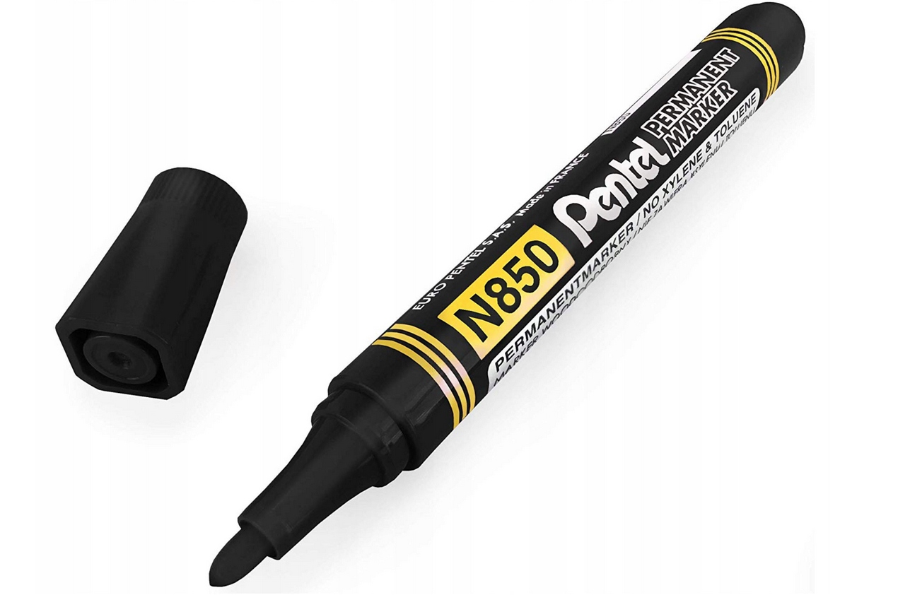

Marker Permanentny Pentel N850 Okrągły Czarny