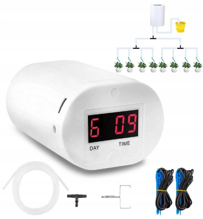 Automatický Zavlažovací Systém Pro Zahradu, Kapková Závlaha Pro Květináče, Samozavlažování Udělej Si Sám