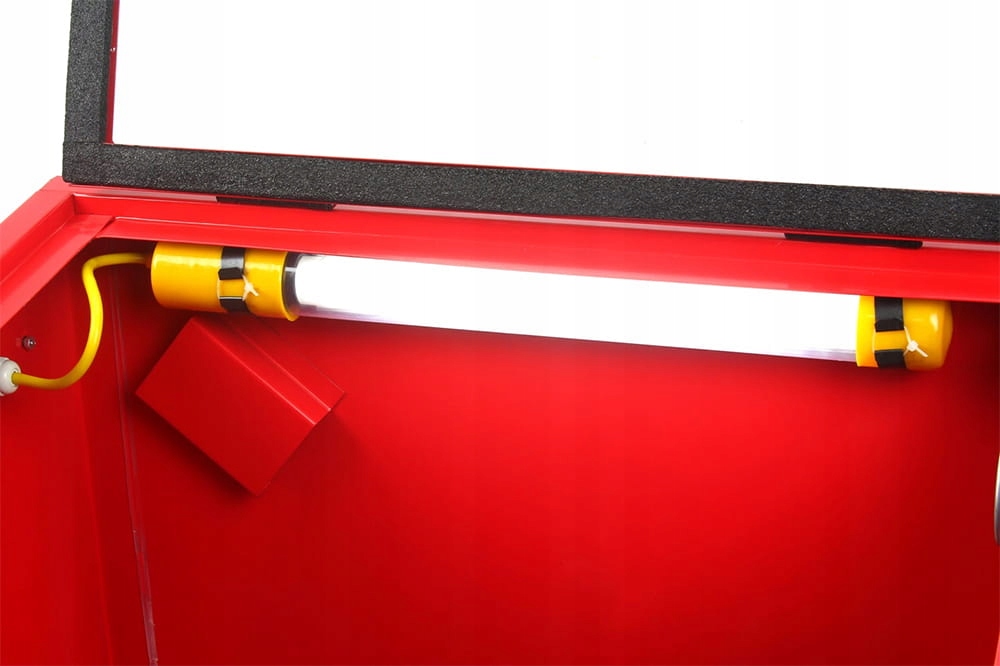 PIASKARKA KABINOWA 90L STACJONARNA MAR-POL DO PIASKOWANIA + DYSZE PISTOLET Waga urządzenia 15 kg