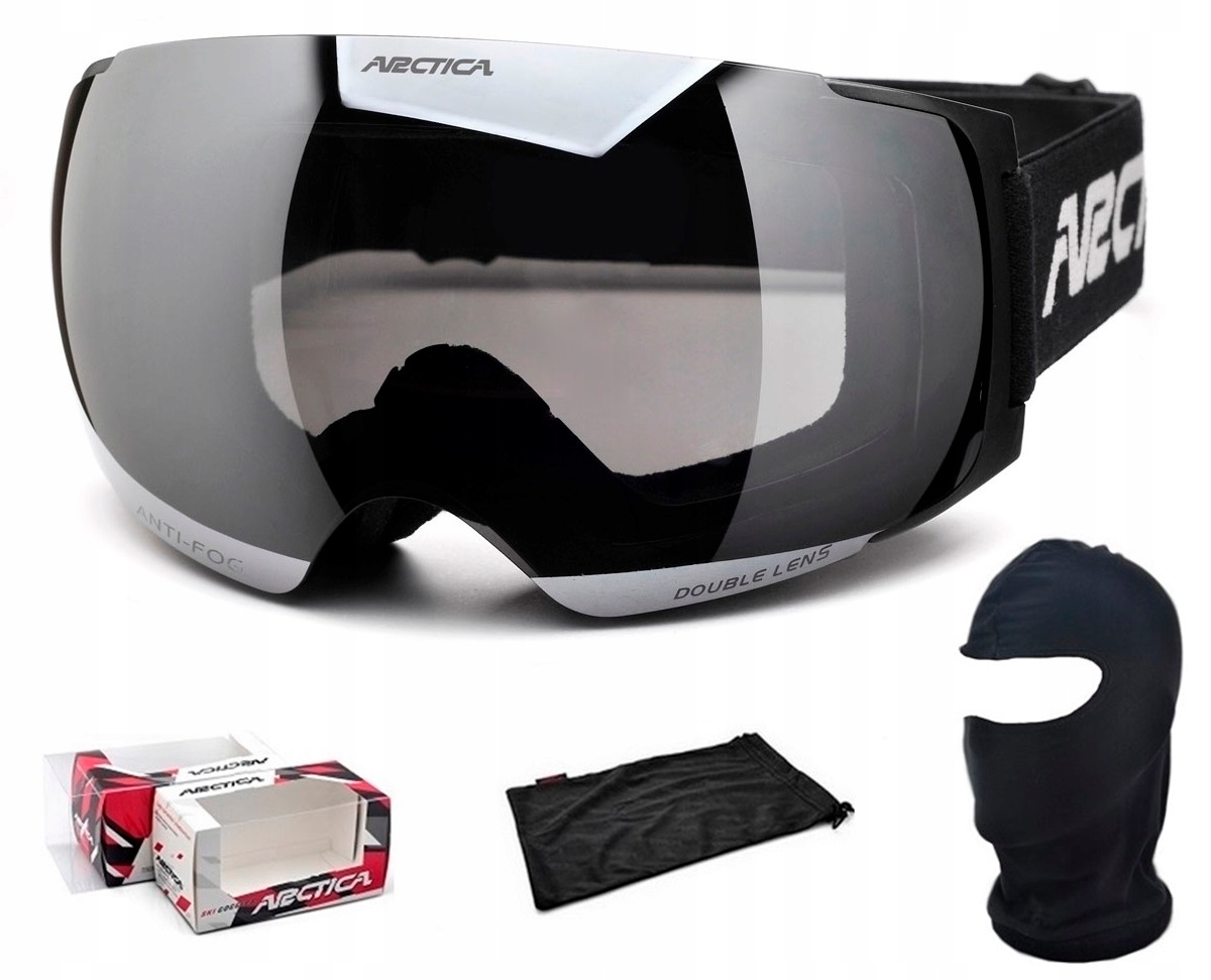 Lyžařské Brýle Arctica G-105 Vyměnitelné Sklo Na Magnet Zrcadlové Kat. 3