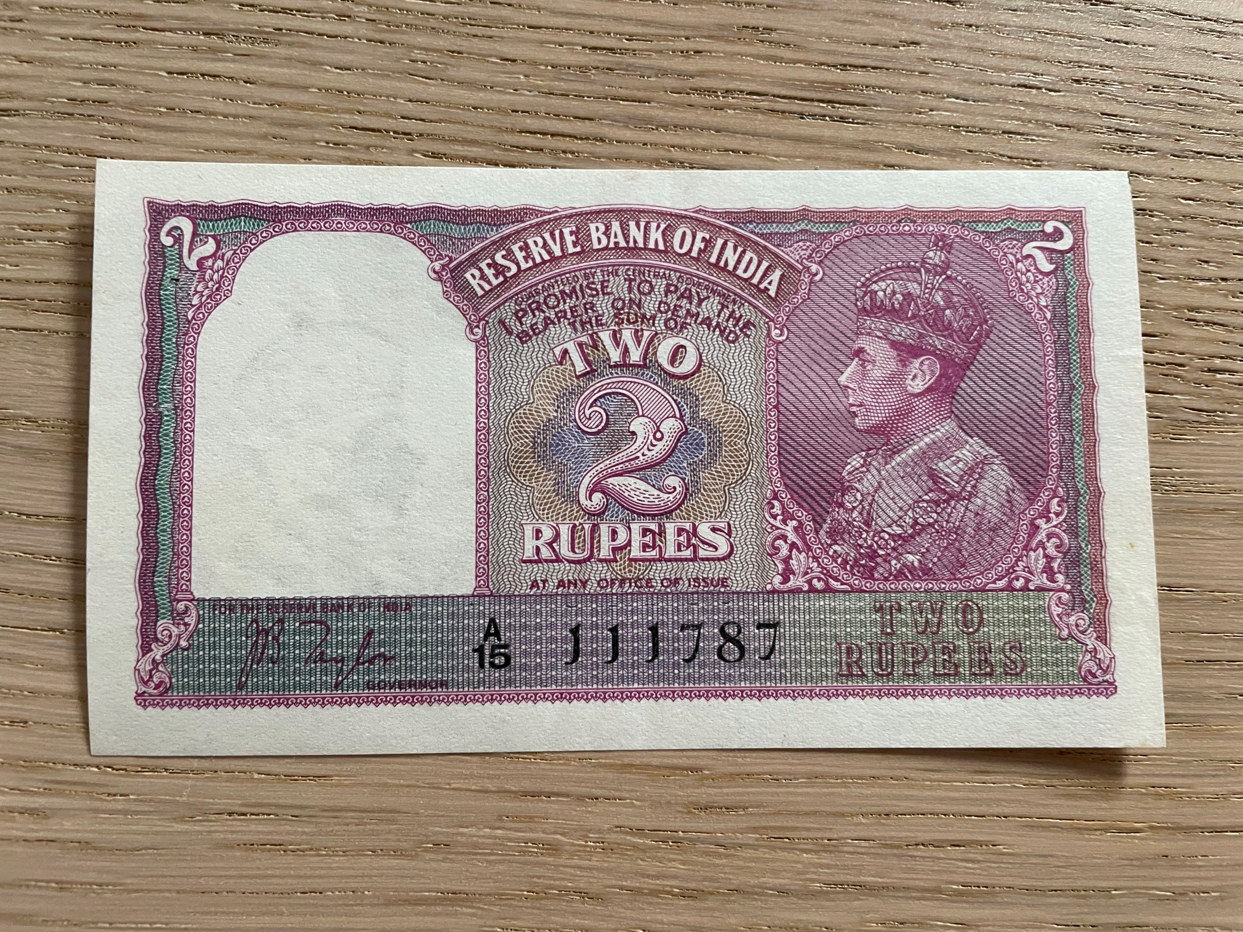 Indie - 2 rupie - rzadki