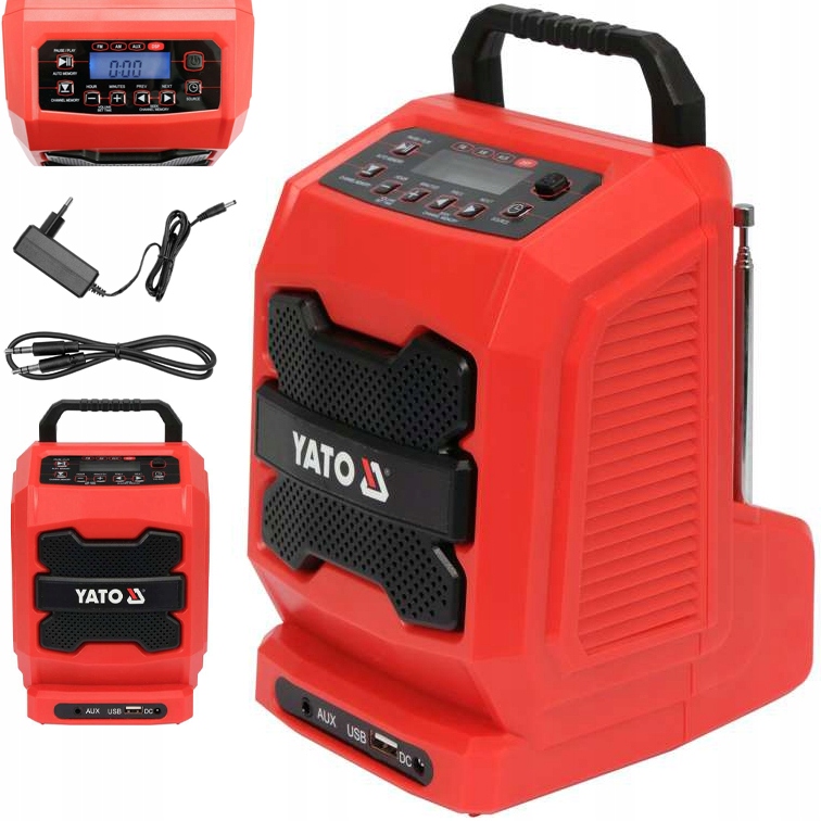 

Radio Budowlane Akumulatorowo Sieciowe 18V 230V
