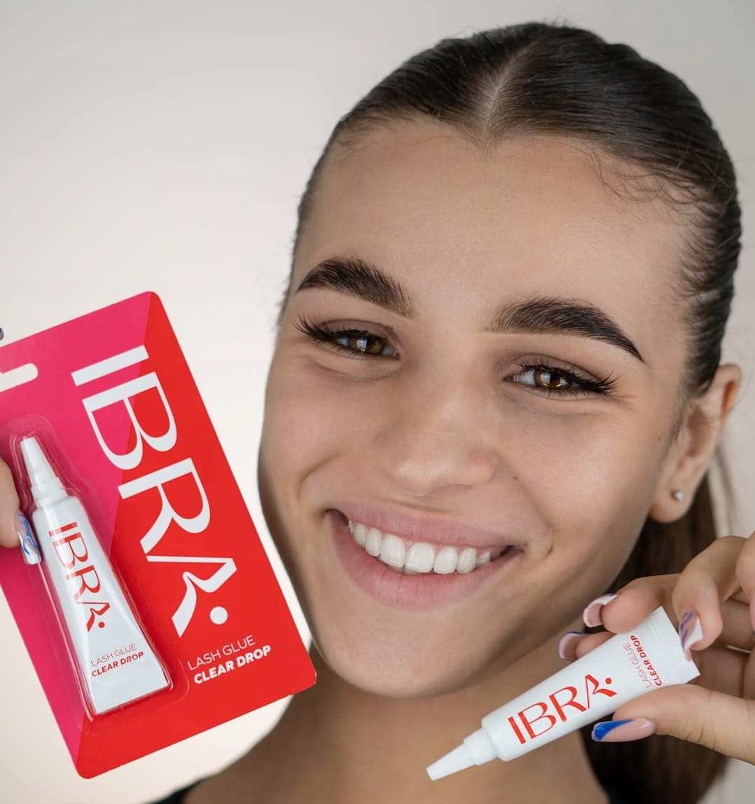 Klej do sztucznych rzęs i kępek Lash Glue Clear Drop 7g Ibra Makeup EAN (GTIN) 5907518391888