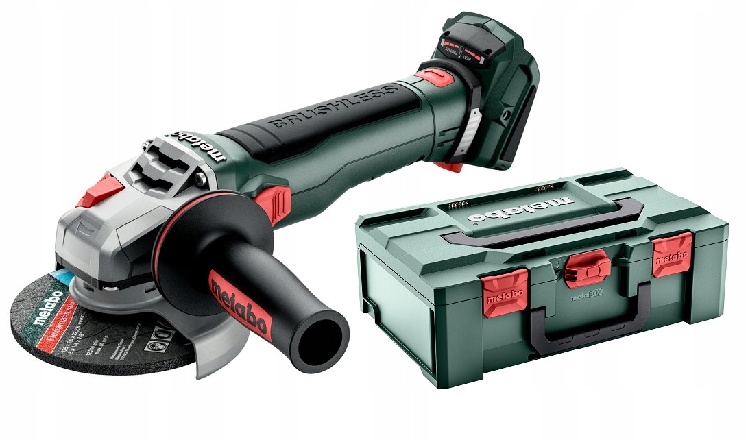 Szlifierka kątowa Metabo Wb 18 Lt Bl 11-125 Quick 18V 125mm Body walizka