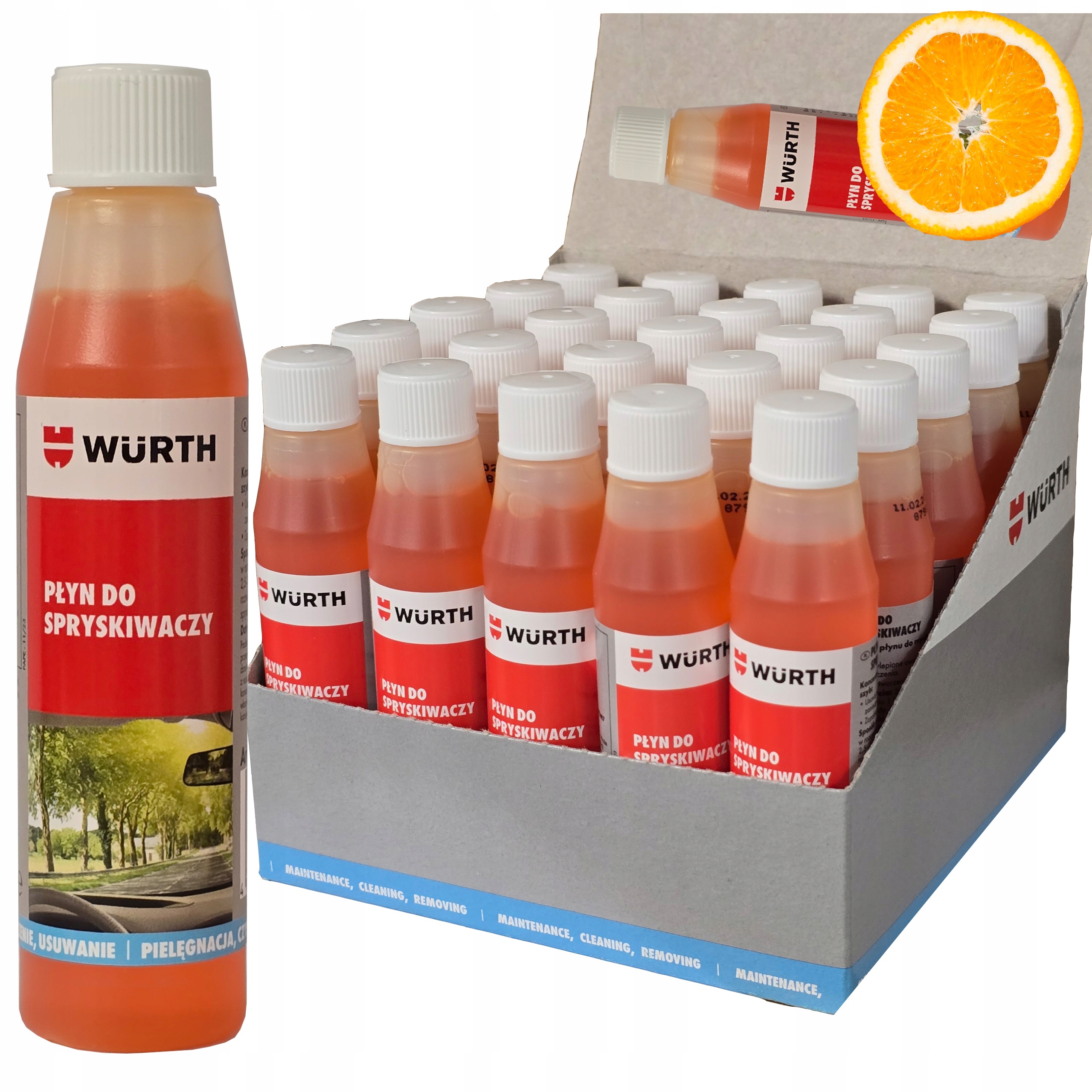 Tekutina do postřikovačů 32 ml 25 Kusů Koncentrát1:100 Letní oranžový Blitz