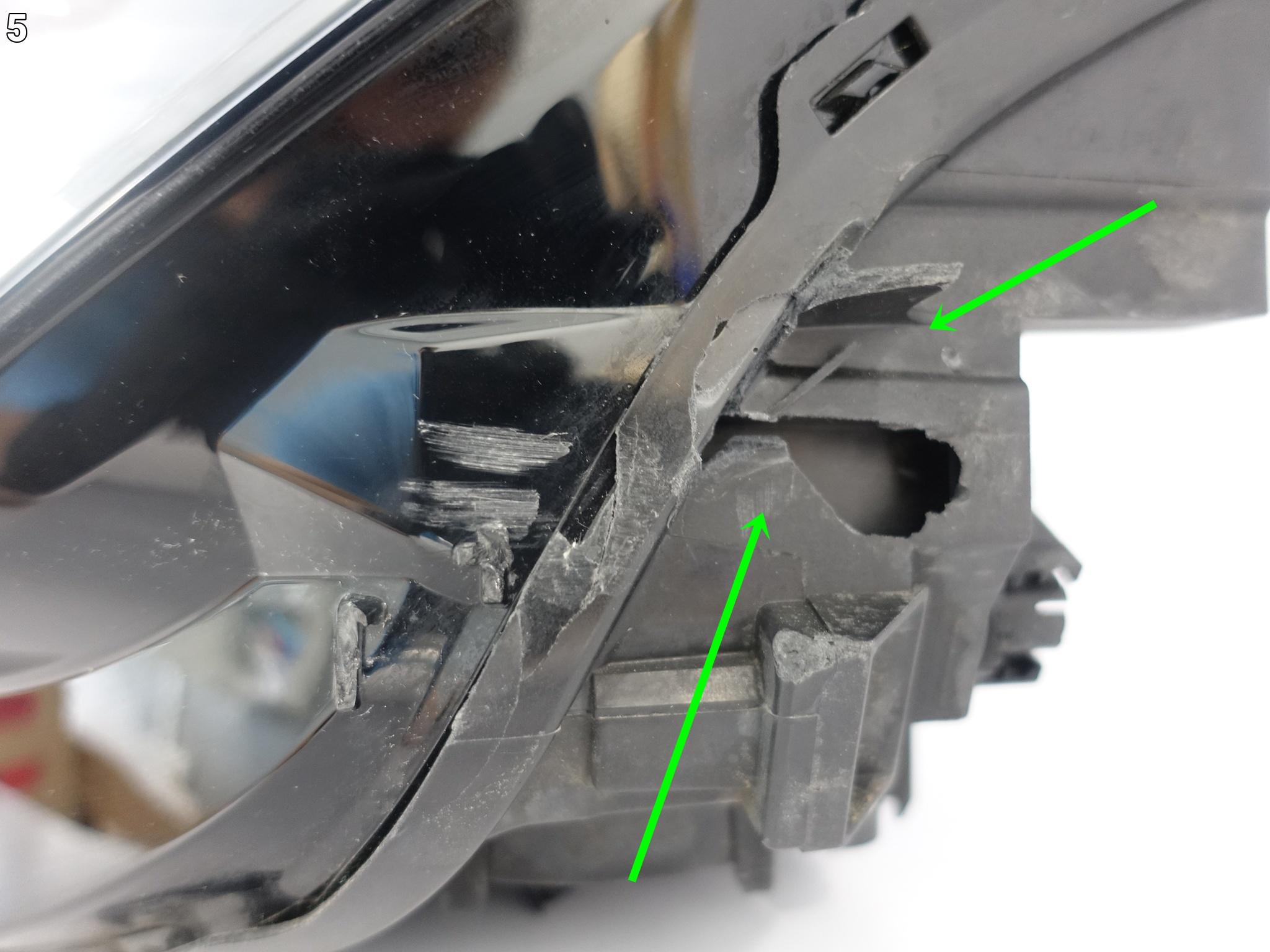 VW GOLF 8 VIII 5H1 R 19- light FULL LED MATRIX IQ.LIGHT left front BLACK EU