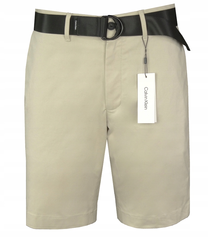 Calvin Klein , pánské chino kraťasy , béžové, 28