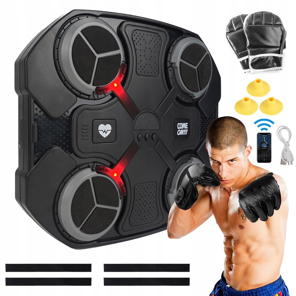 Tarcza Bokserska Treningowa Bluetooth Na Ścianę Muzyczna Tablica Dla Dzieci