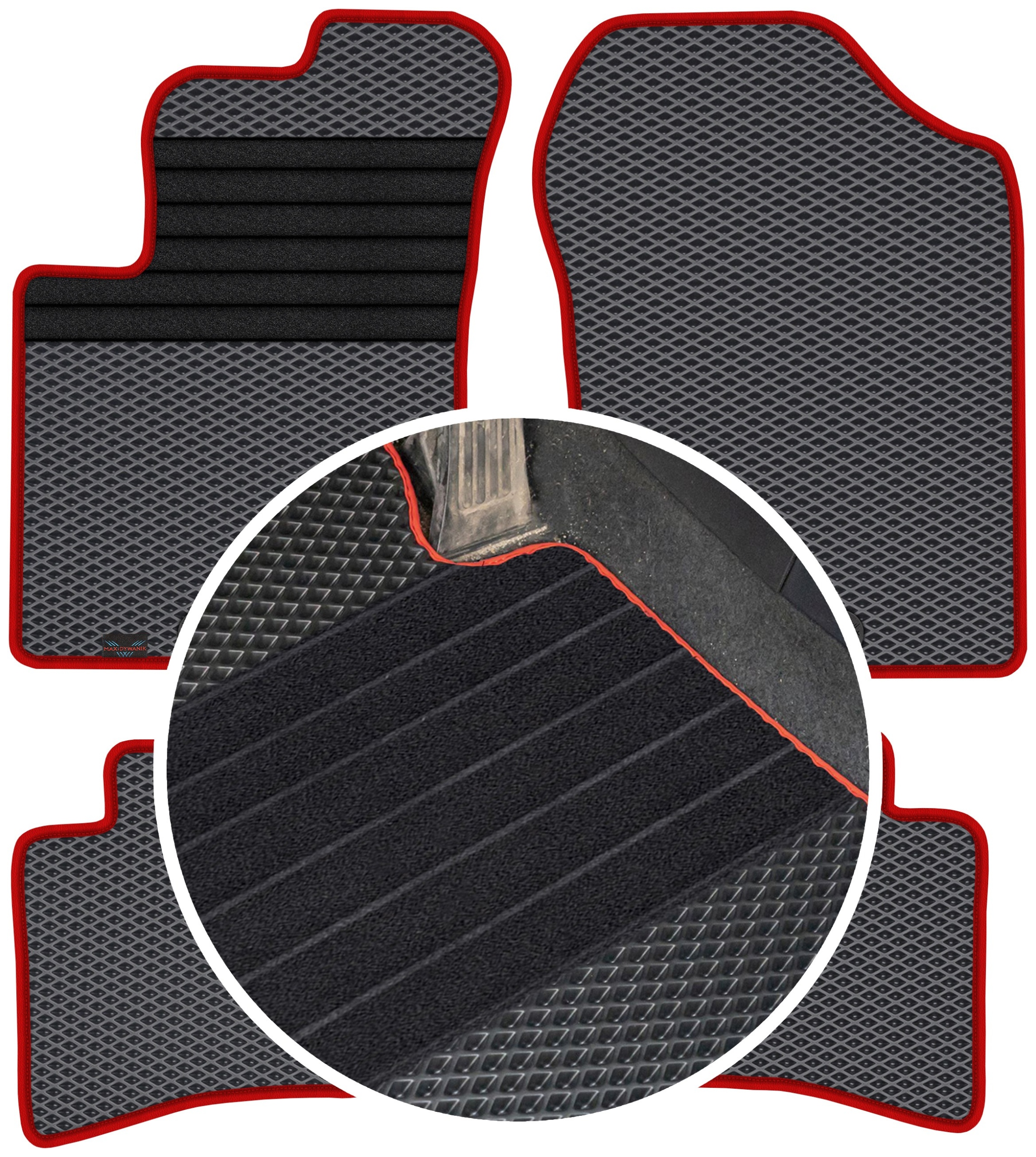Hyundai i20 I 2009-2011 Gumové rohože do auta Eva Eternity