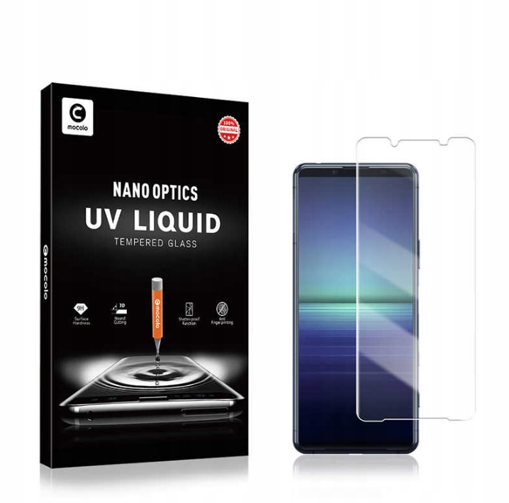 Szkło Hartowane Mocolo Uv Lampa Do Xperia 1 II