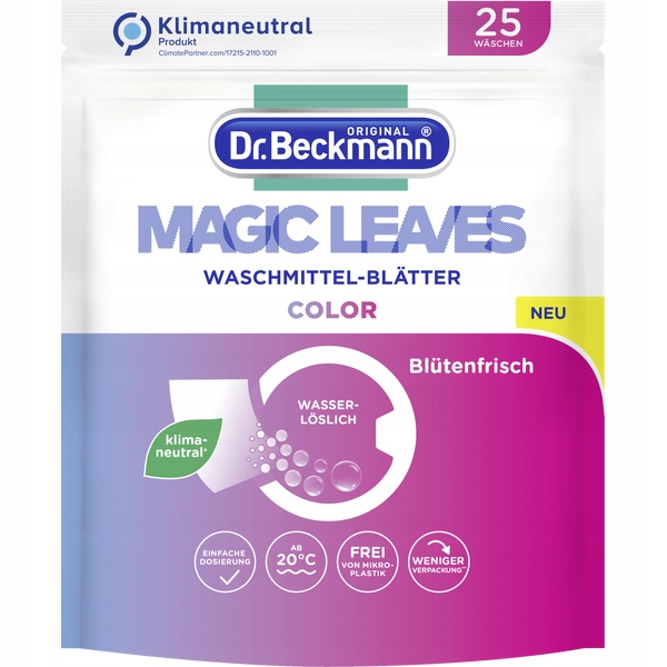 

Dr Beckmann Magiczne Listki do Prania Kolor 25 szt