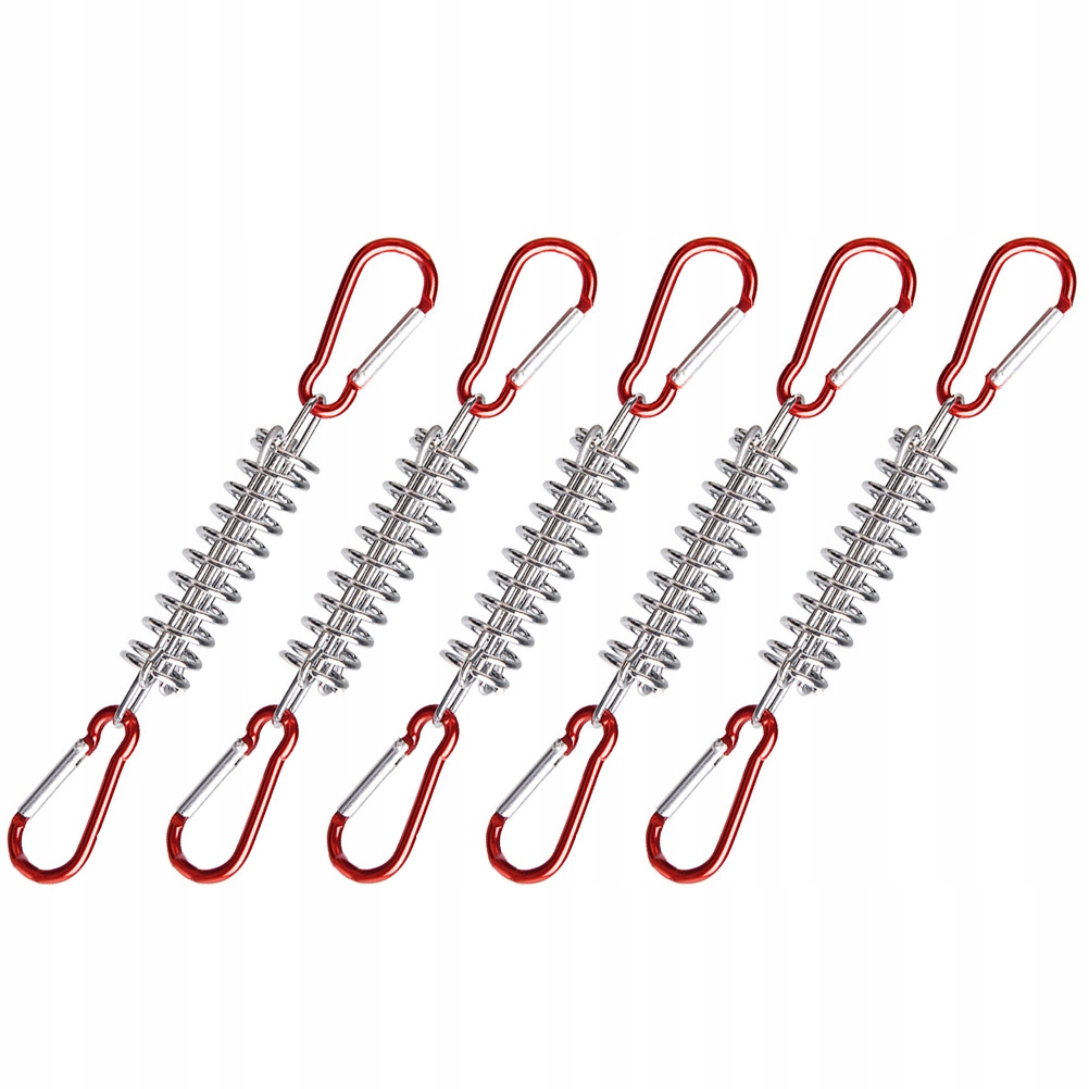 KOŁKI DO LIN NAMIOTOWYCH NAPINACZ LINII WIATROWEJ REGULACJA NAPIĘCIA SPRĘŻYNY KLAMRA SPRĘŻYNA WIATROSZCZELNA Kod producenta 9674496