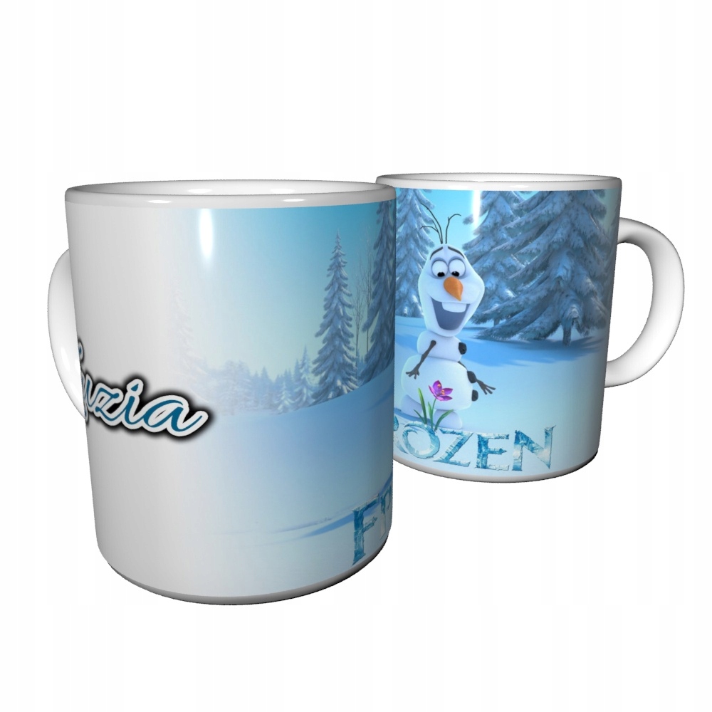 

Kubek Frozen Kraina Lodu Elsa Imie Kartonik