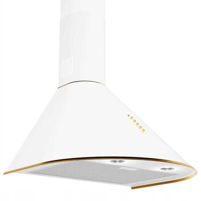 Okap Komin Wk-4 Dandys Bialy 60 cm Kl D