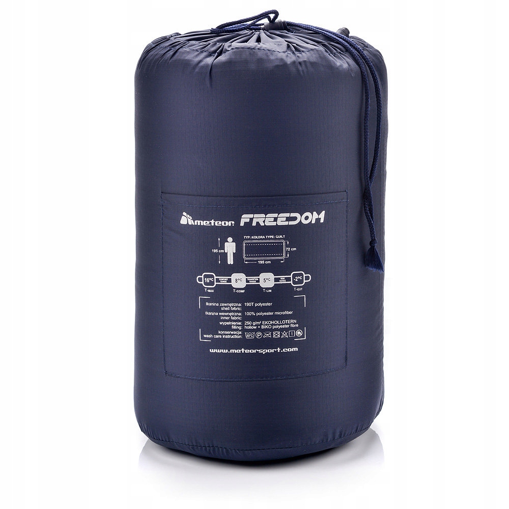 Śpiwór Meteor Freedom 195x72 PRODUKT POLSKI Marka Meteor