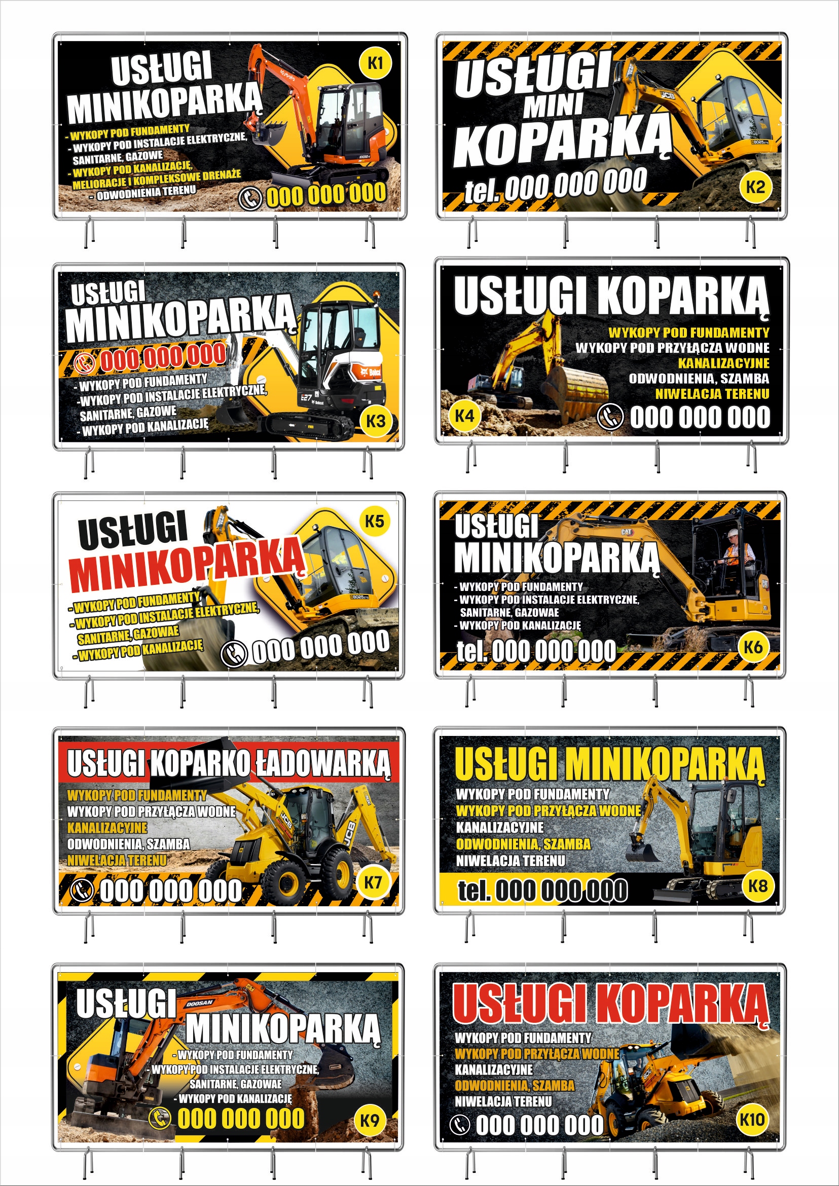 BANER REKLAMOWY 2x1m Marka inny