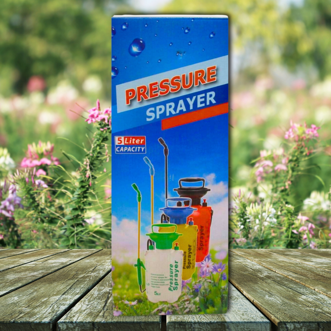 OPRYSKIWACZ CIŚNIENIOWY SPRYSKIWACZ 5L OGRODOWY LANCA DO PRYSKANIA ROŚLINY Marka Retoo