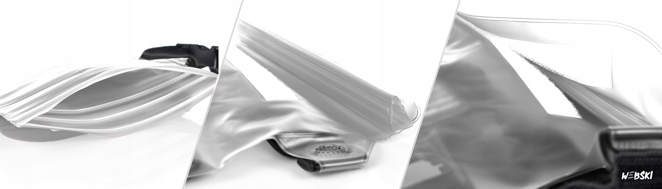 ETUI NA TELEFON TABLET WODOODPORNE ZAPIĘCIE NA PAS Kolor dominujący czarny