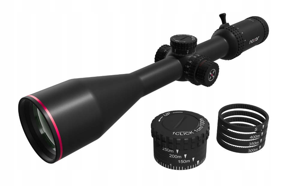 Zaměřovací dalekohled Noxar Magnar Pro 3-18x56 mm plus objímky 30 mm PIcantinny