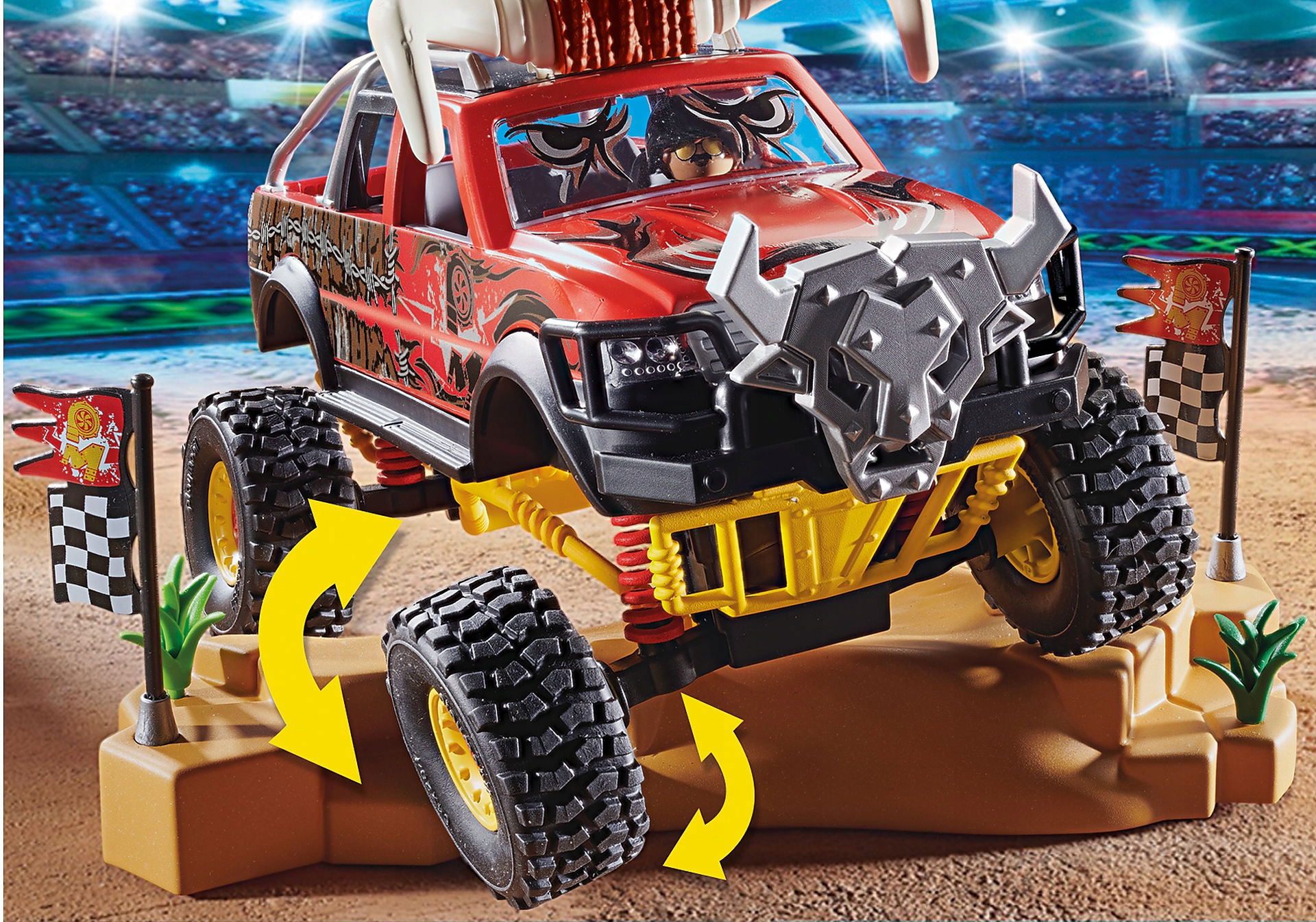 PLAYMOBIL 70549 MONSTER TRUCK ROGACZ + KATALOG Kod producenta 70549