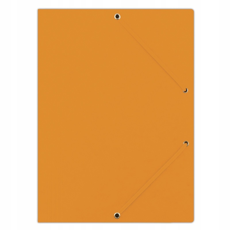 

Teczka Preszpanowa Z Gumką Tekturowa Pomarańczowa