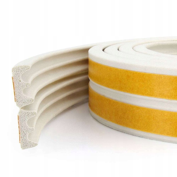 SAMOPRZYLEPNA WYCISZAJĄCA USZCZELKA USZCZELNIENIE DO DRZWI OKIEN TYP E 1 MB