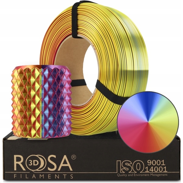 Filament Rosa3D Refill Pla Magic Silk Carnival 1kg 1,75mm