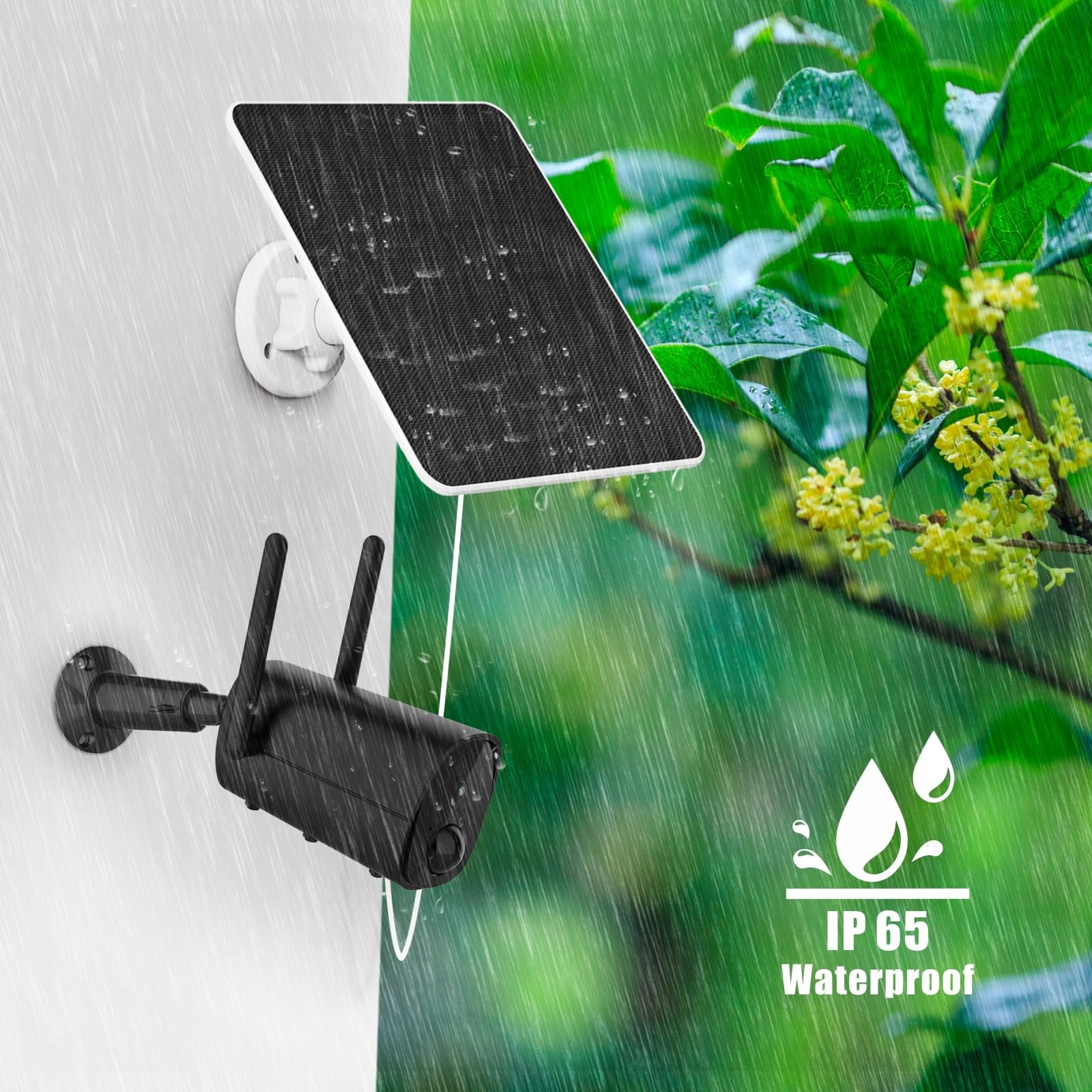 SOLARPANEL Do Kamer Zewnętrznych 6W USB Kompatybilny Z DC 5V — miniatura 6