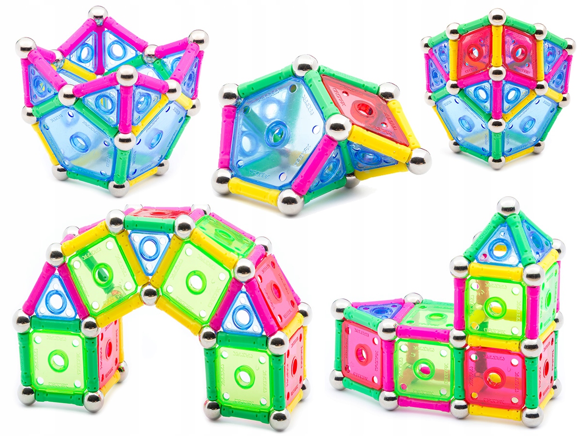 KLOCKI MAGNETYCZNE PANELS 110 MAGNETIC WORLD KLOCKI KONSTRUKCYJNE MAGNES Płeć chłopcy dziewczynki