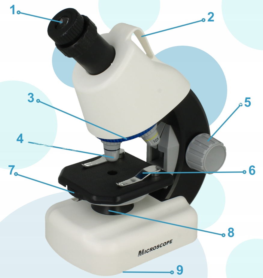 MIKROSKOP DLA DZIECI NAUKOWY SZKOLNY EDUKACYJNY powiększenie 640x Akcesoria Płeć chłopcy dziewczynki