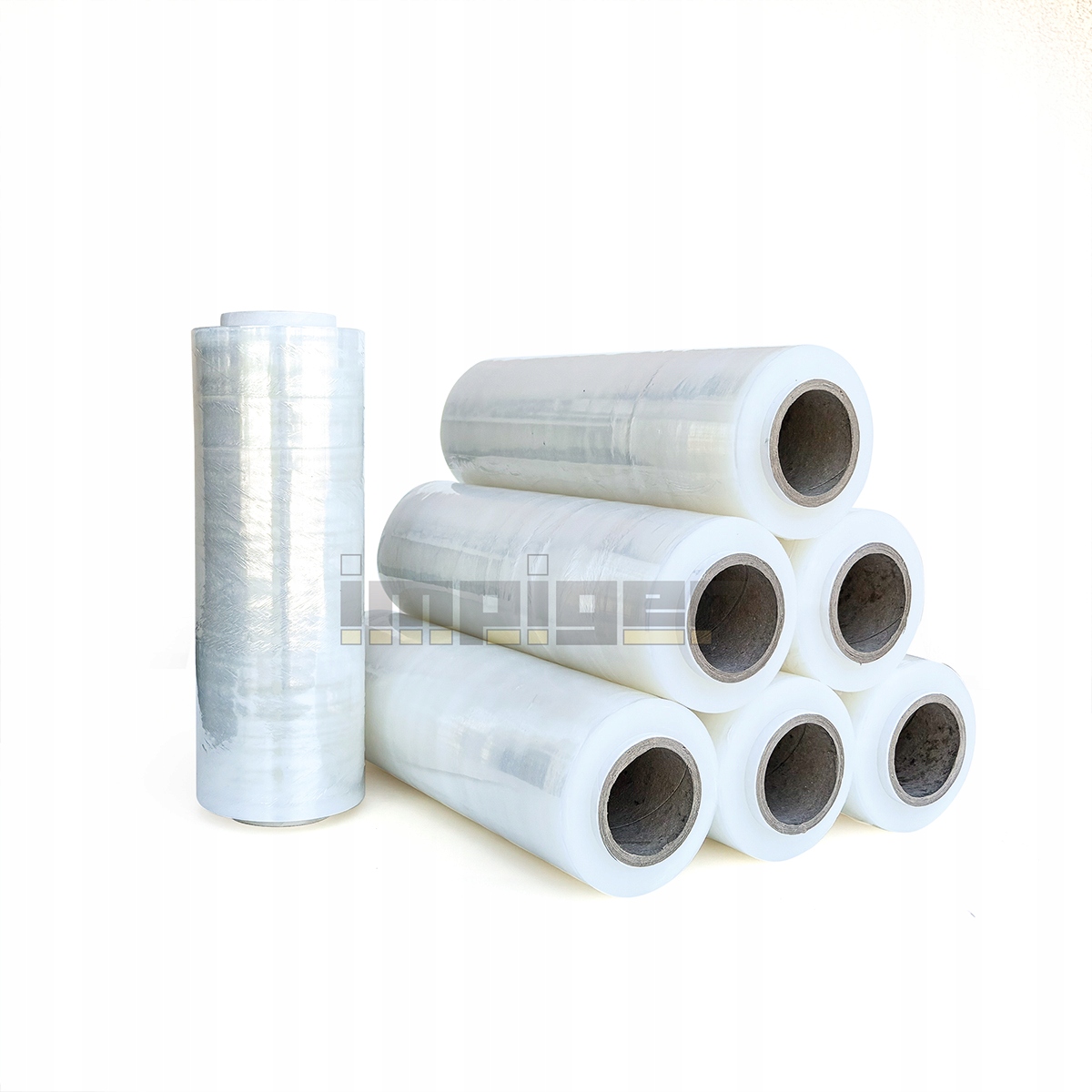 Folia STRETCH PRZEŹROCZYSTA 1kg 25cm STREC MINIRAP