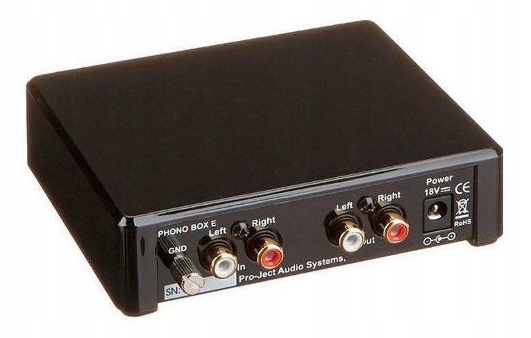 Gramofónový predzosilňovač Pro-Ject tranzistorový Phono Box E