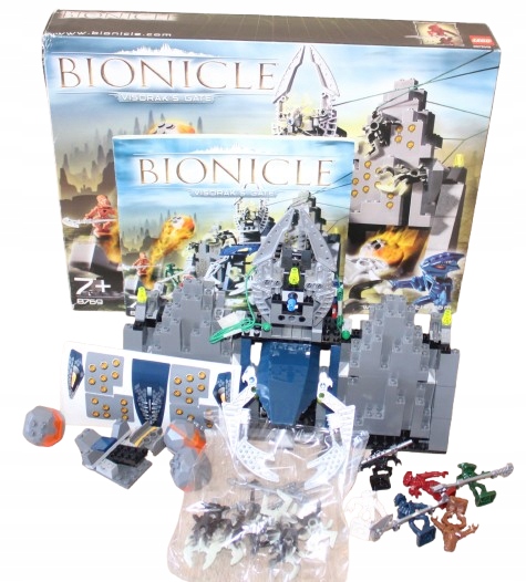 LEGO BIONICLE 8769 PUDEŁKO INSTRUKCJA Visorak's Gate ZESTAW
