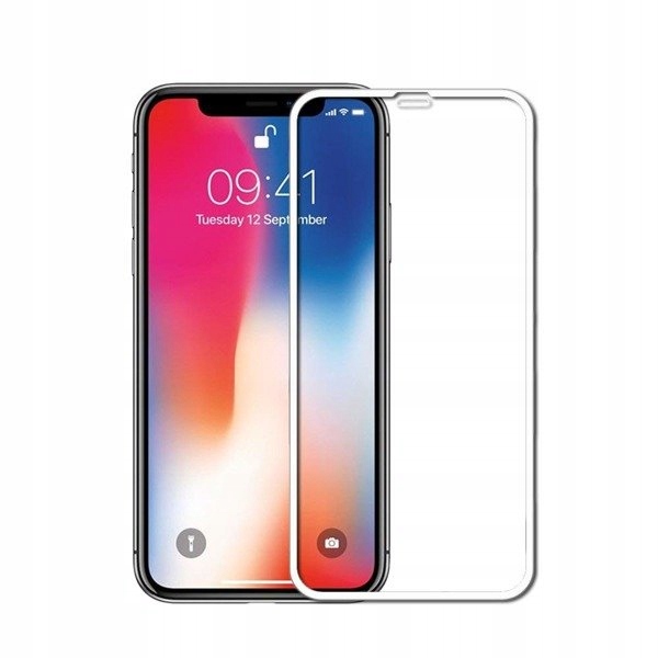 

Szkło Hartowane 5D Iphone Xs Max Białe