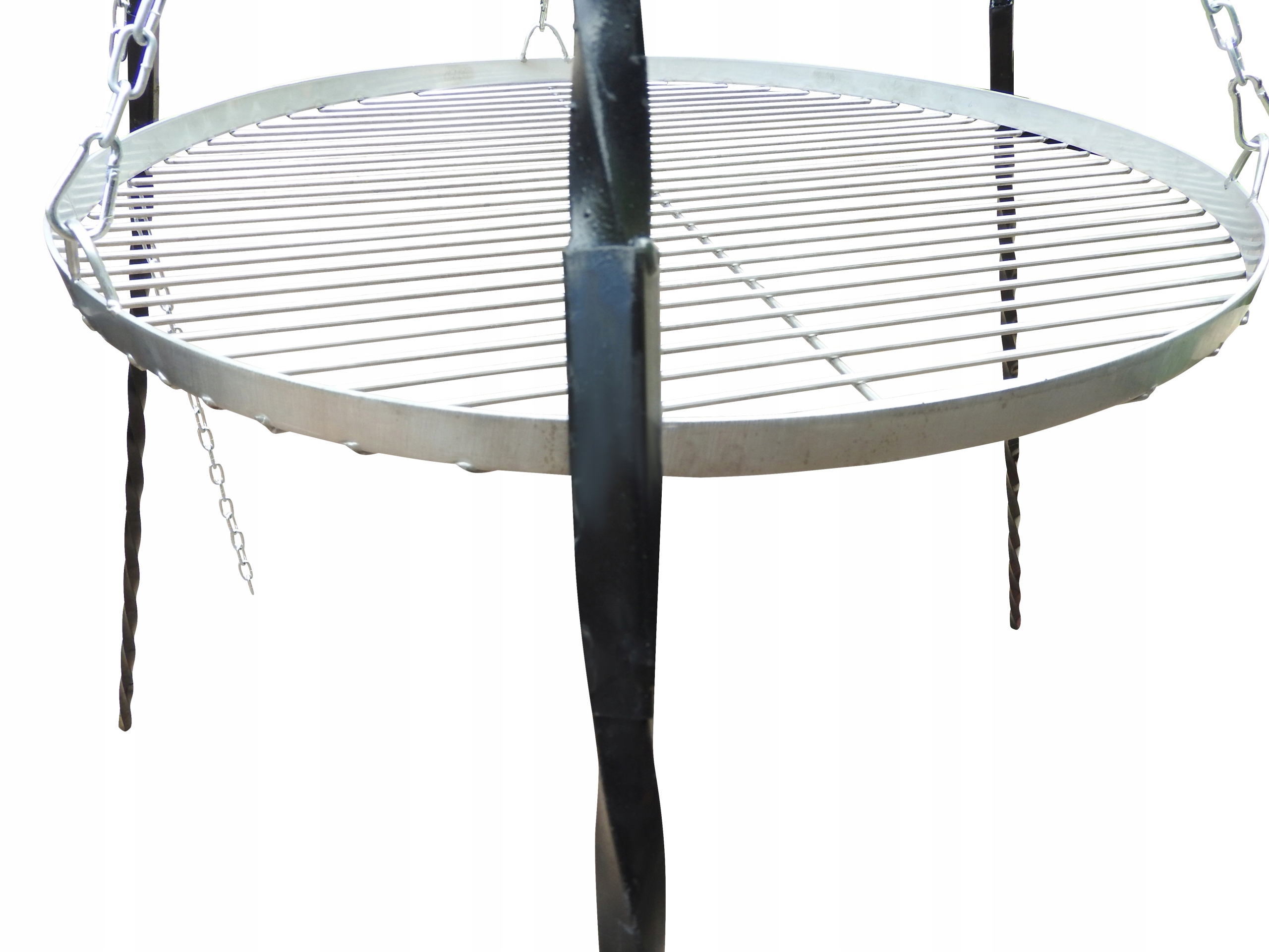 

Grill Trójnóg 180 Ogniskowy Ogrodowy Ruszt 60 Inox