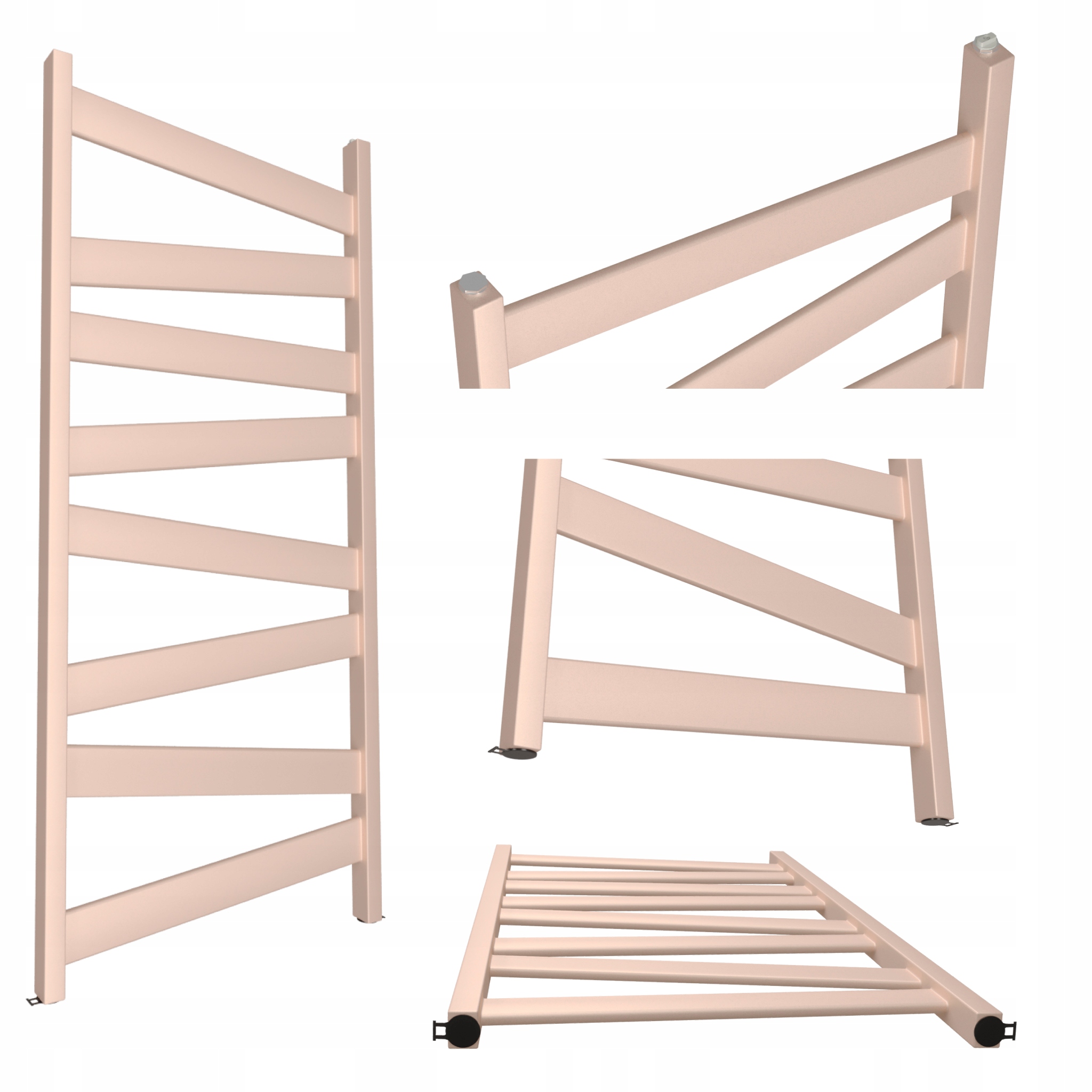 Koupelnový Radiátor Intro 620/540 Zlatý Růžový