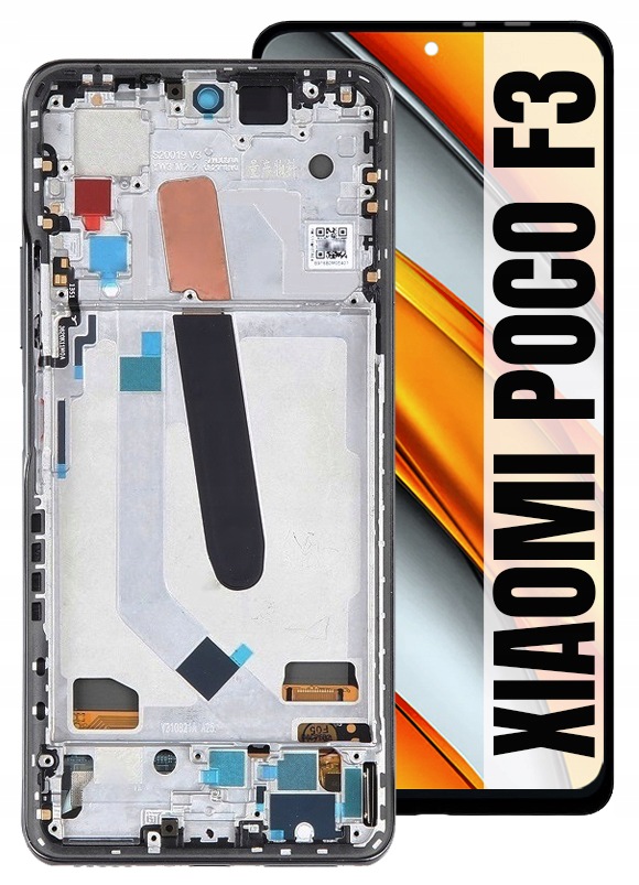 Xiaomi Poco F3 5G Oled Displej Rámeček