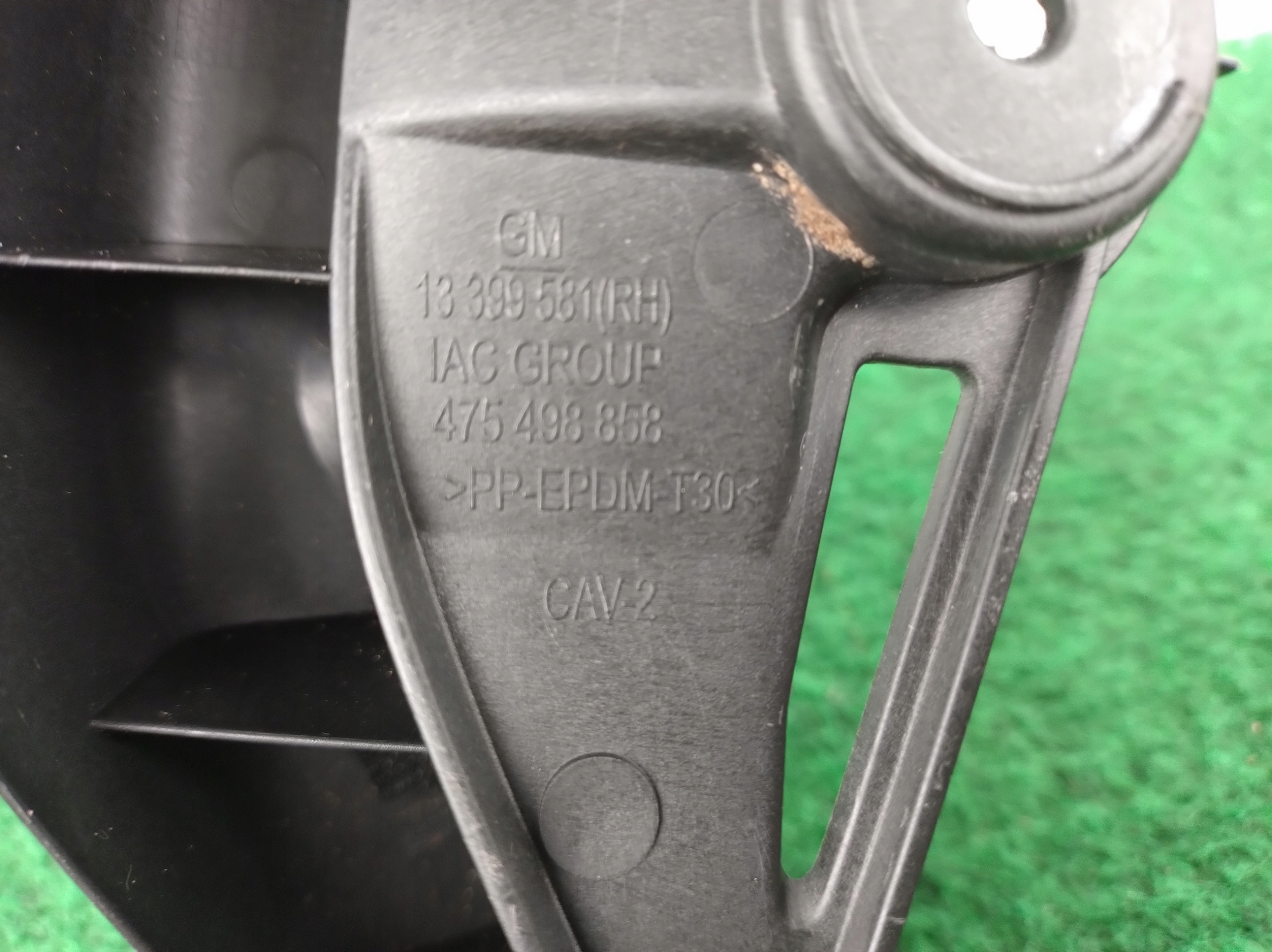 OPEL CORSA E right bumper bracket rear part holder