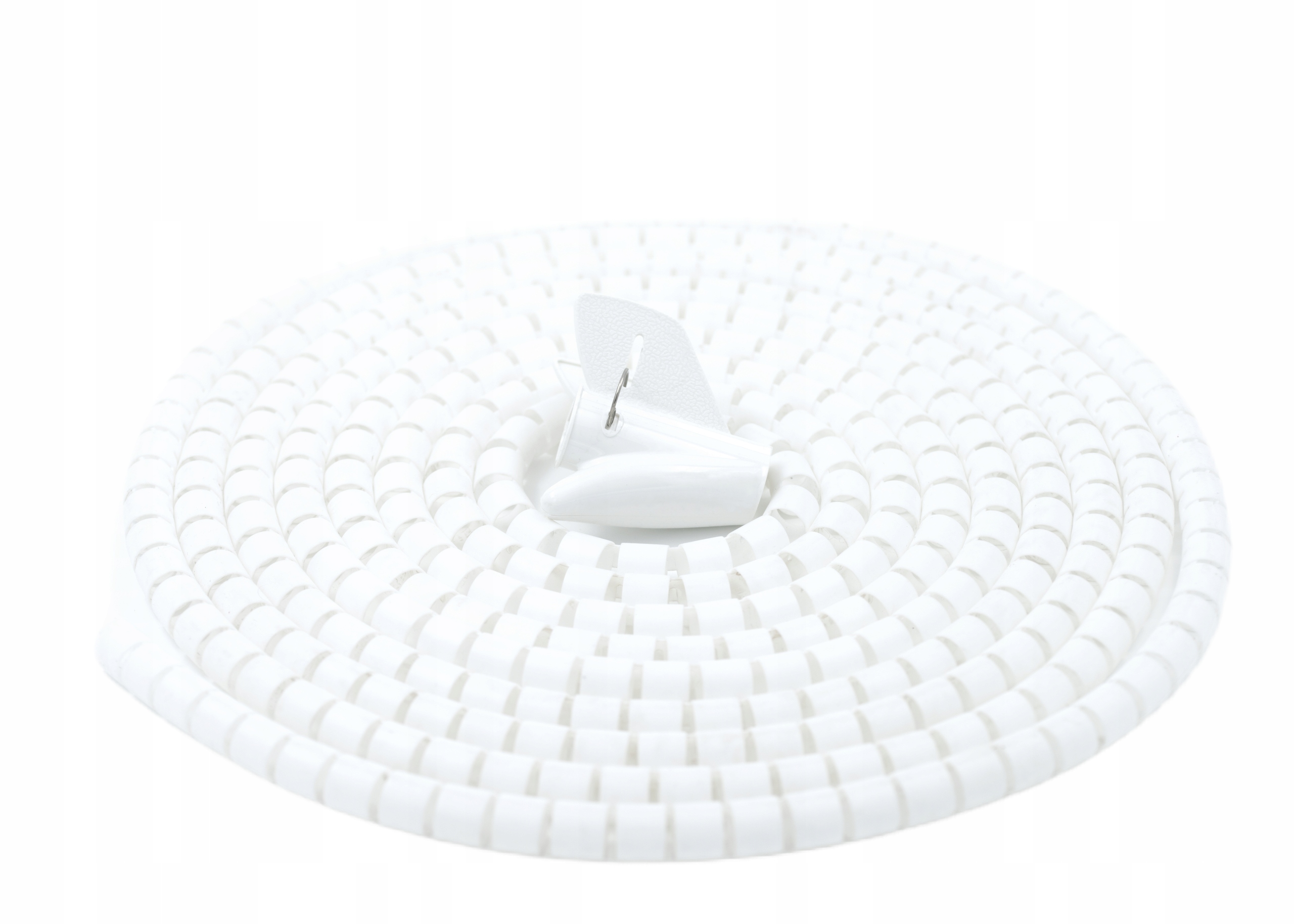 Maskownica kabli Spirala Oplot 22mm Osłona biała