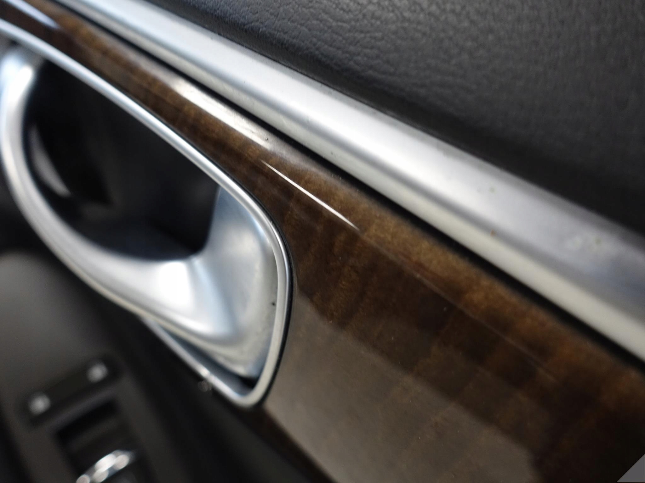 INFINITI Q50 upholstery leather black right front