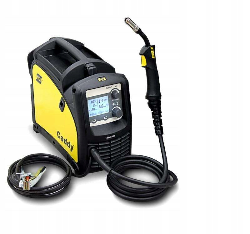 

Spawarka Migomat Esab Caddy Mig C200i 3 lata gwar