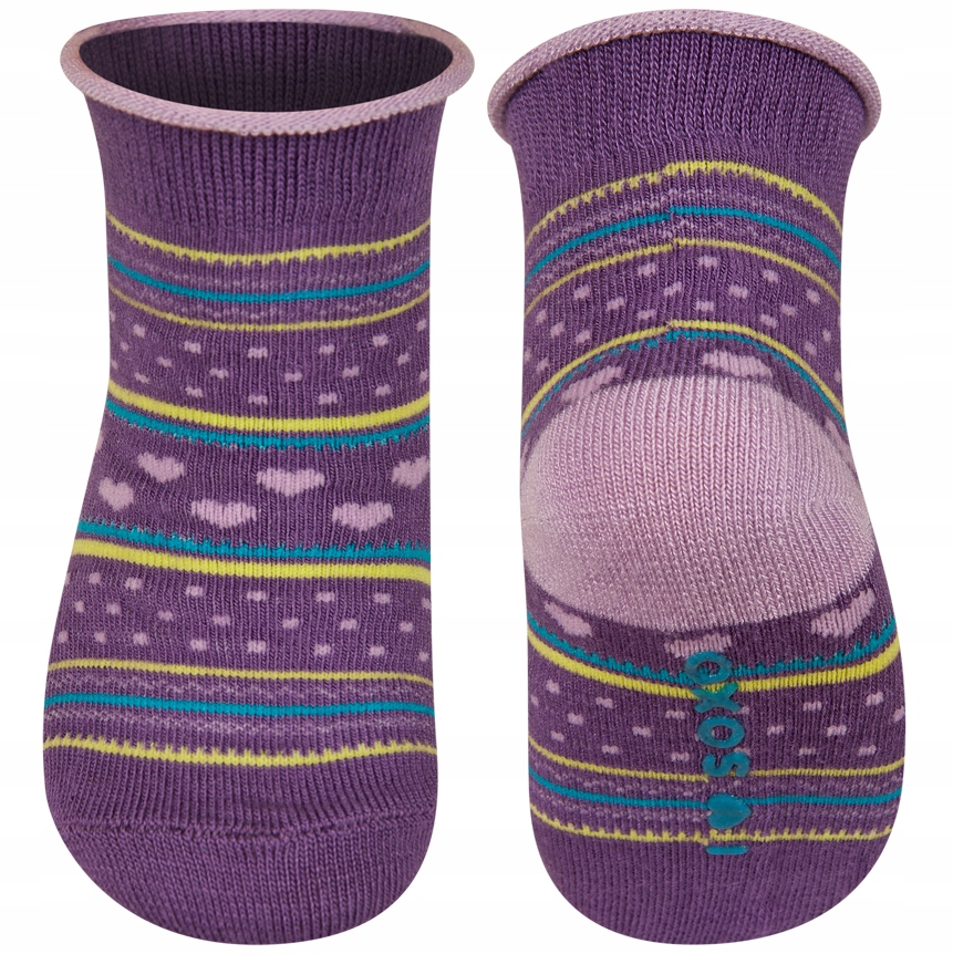 

Kolorowe Skarpetki Dziecięce Soxo Skarpety Abs