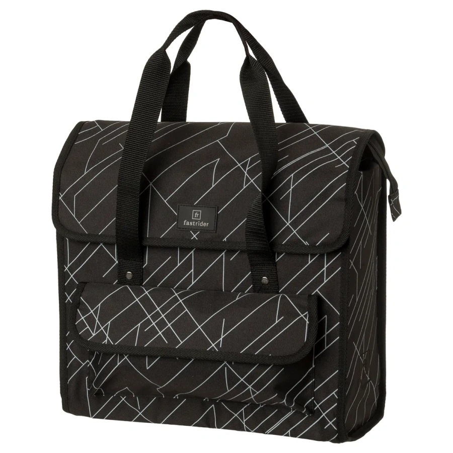 Agu Fastrider Lasse Luxe Shopper Single Bike Bag torba rowerowa z 60€