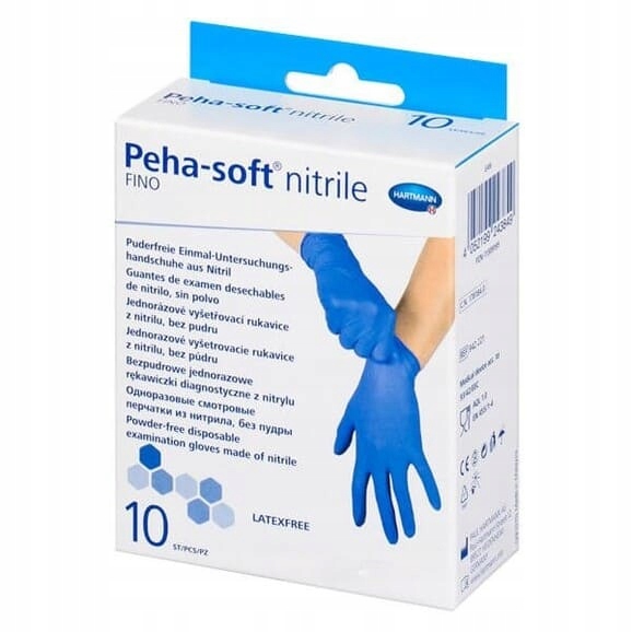 

Rękawice nitrylowe rozmiar L, 10szt