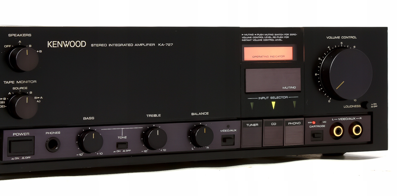 KENWOOD KA-727 プリメインアンプ KENWOOD・KA-727／プリメインアンプ｜Yahoo!フリマ（旧PayPayフリマ）
